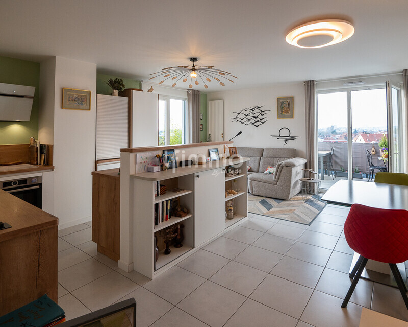 Bel attique 5 p. 98 m² avec terrasse 58 m² et deux parkings - Attique schiltigheim-8