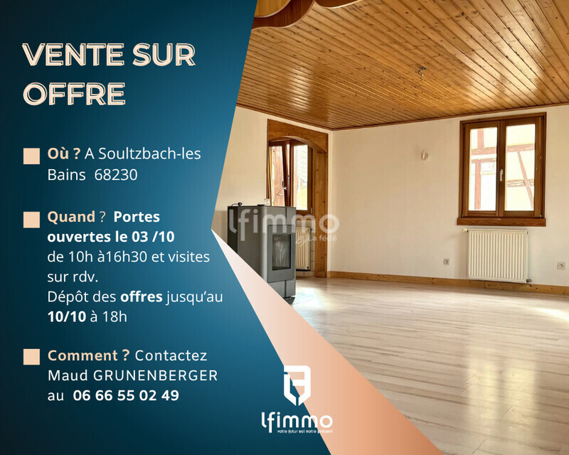 Vente sur offre - Chaleureux 4 pièces en coeur de village - Minimaliste voyage montage photo simple publication facebook
