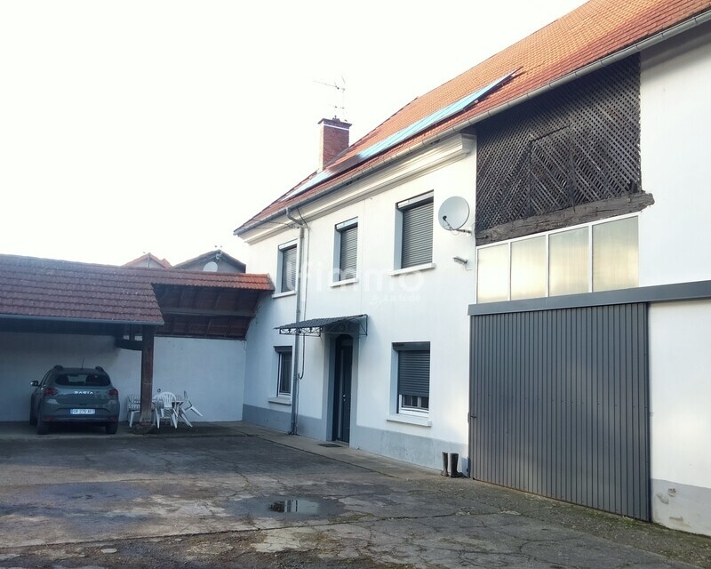 Maison rénovée, grange et terrain - entrée