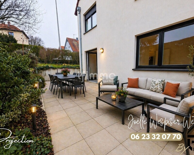 4P, 86m2, rez-de-jardin sud, proche gare de Barr - Terrasse  2 
