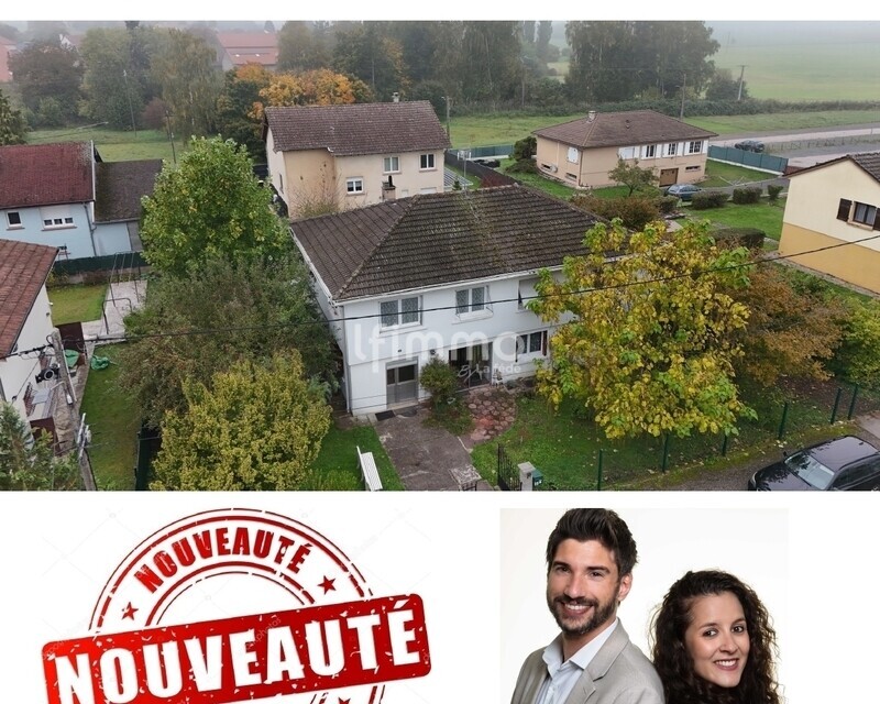 Habitation familiale, dotée d'une belle construction à Moussey. - Amandine page de garde moussey