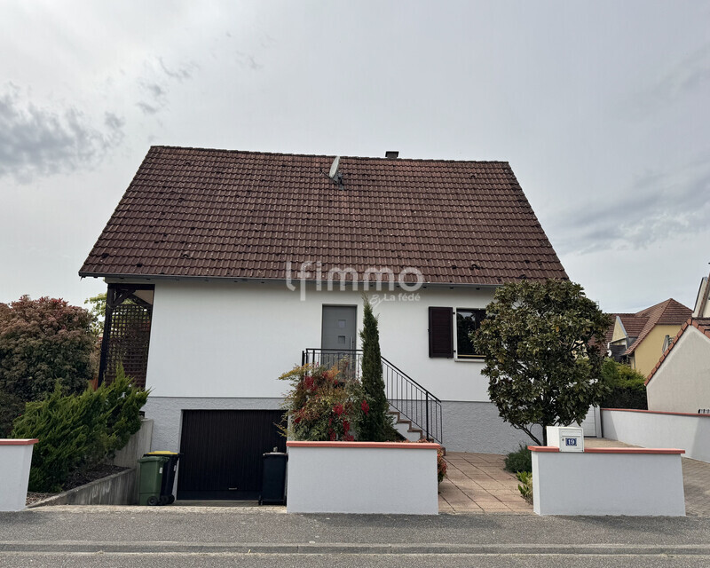 Maison 3 ch. sur terrain arboré de 12 ares à Sessenheim - Img 0767