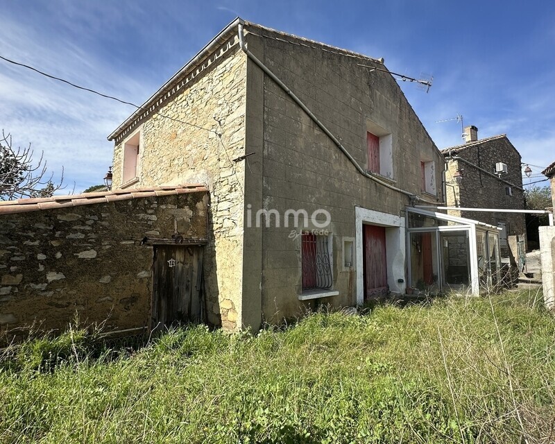 Maison village pierre avec Jardin garage et annexe  - Img 9967