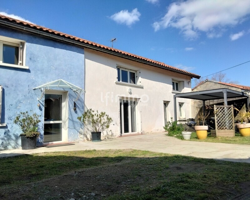 Maison 198m² centre ville de Vic en Bigorre - façade sud