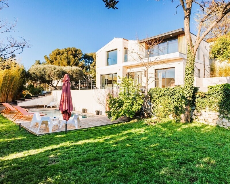 Allauch / Maison / Piscine / Garage / Vue dominante - Phdehors2