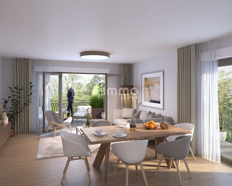 Deux pièces au dernier étage avec balcon et parking - Visuel2