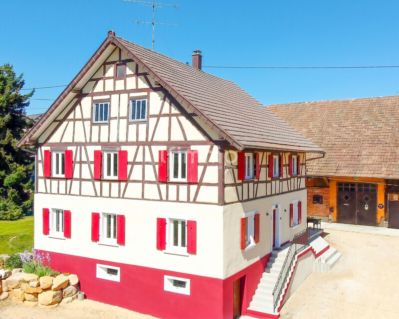 Maison rénovée au charme alsacien - Ret.michelbach