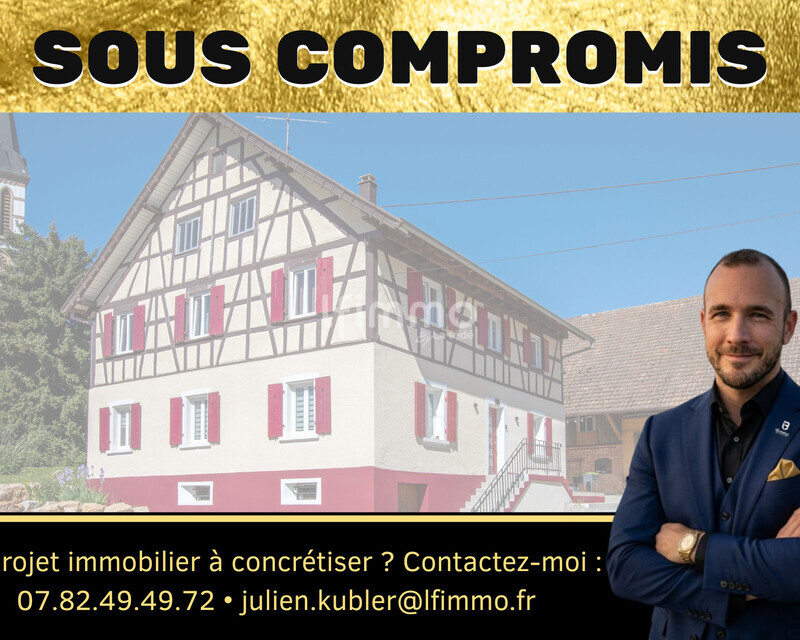 [Sous Compromis] Maison rénovée au charme alsacien - Sous offre