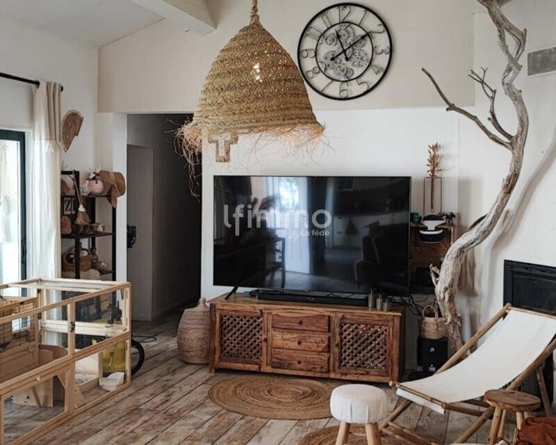Maison Plain-Pied 3 chambres -Toulon Les Routes - Salon