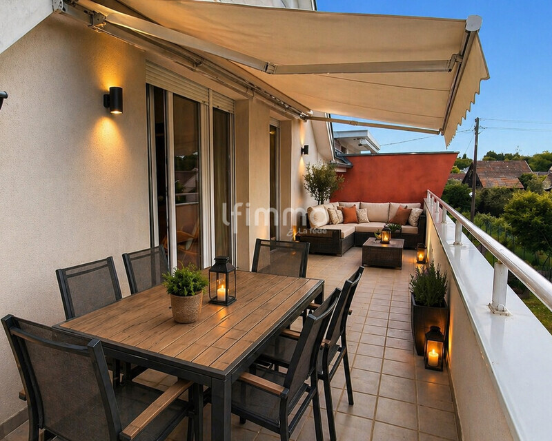 Attique d’exception avec terrasse panoramique au cœur de Rixheim - 10
