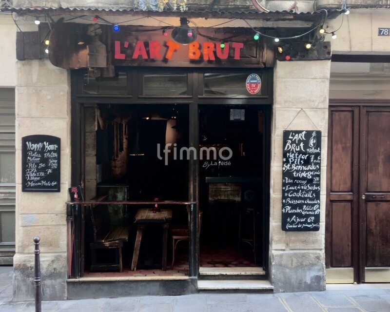 Bar atypique au coeur de Paris, fond de commerce à vendre. - 000ed009-2634-4984-a094-0720250de1ce