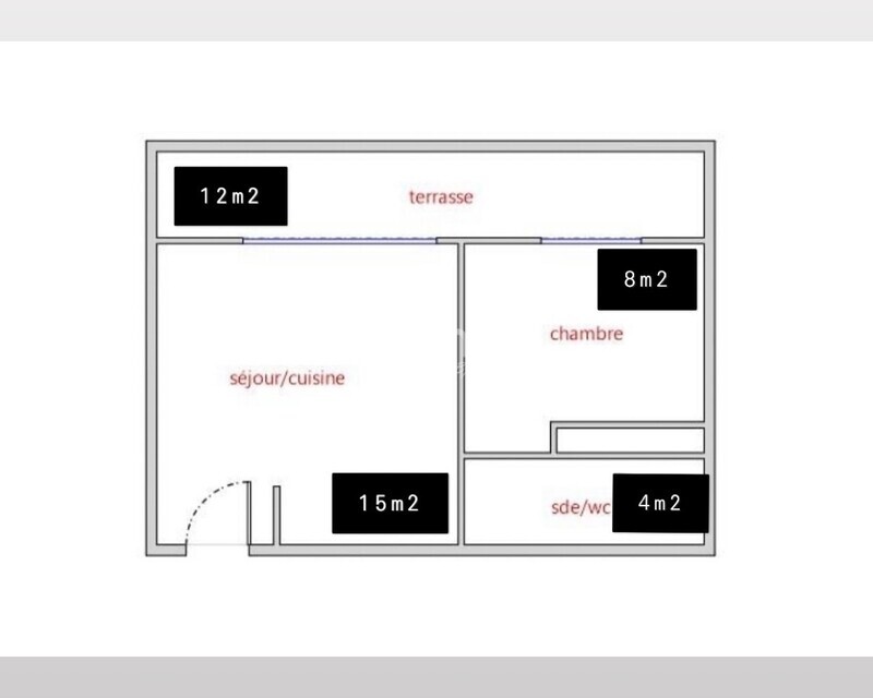 T2 + terrasse + jardin - la Panouse 13009 - Img 6806