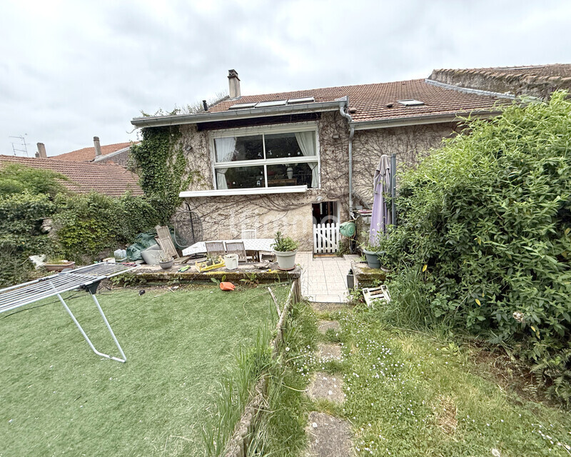 Vends à Pange 57530 charmante maison de village mitoyenne 173m2 - Arriere jardin