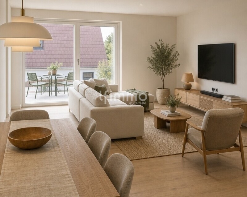 Appartement Neuf 4 pièces 86 m² - Salon-séjour