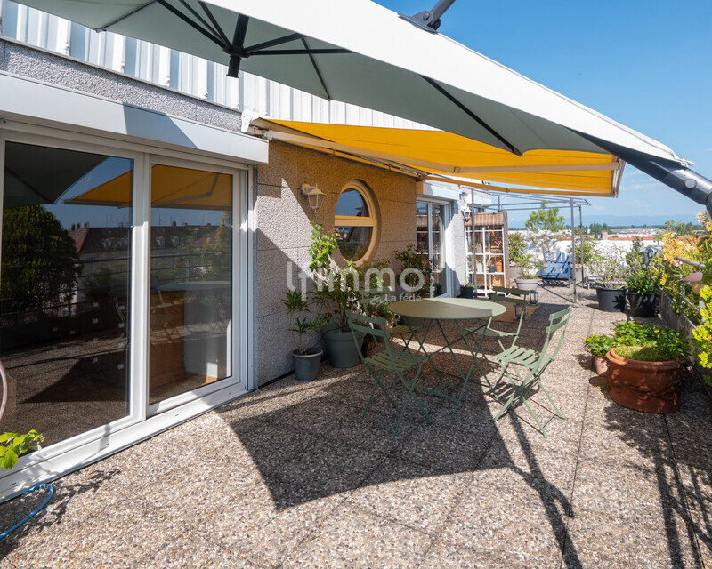 Très bel attique 149 m² env. avec terrasse 63 m², 2 parkings et cave - Attique schiltg-39