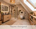 Maison 258 m² duplex, local pro, grange, terrain constructible - Photo aménagement salle d eau