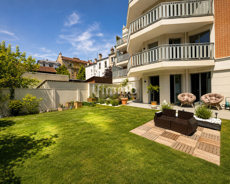 Rez-de-jardin T3 63m² à Maisons-Alfort - Extérieur 174m² - Jardin 1 ia