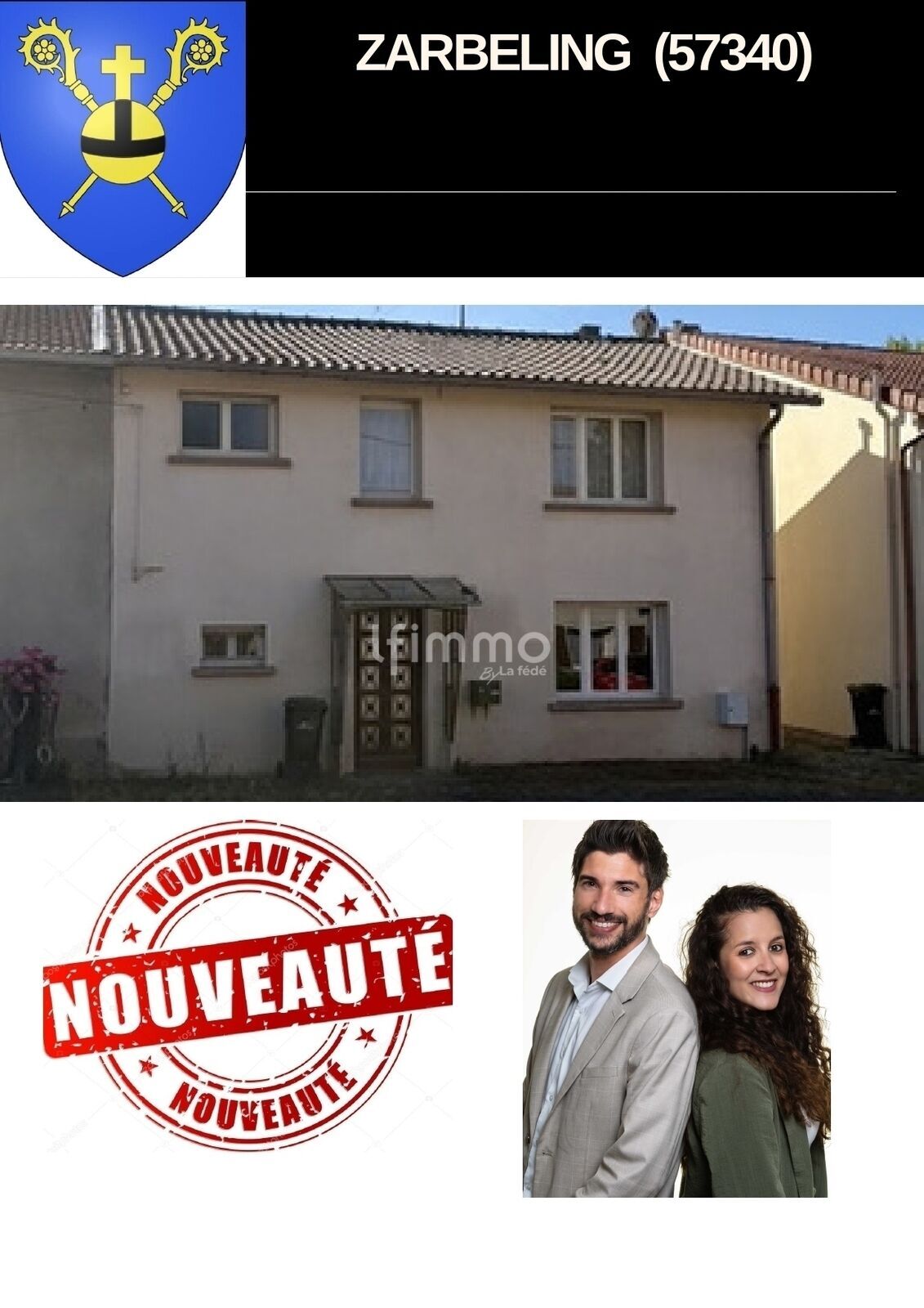 Maison 4 pièces 106 m² · à Zarbeling · 106 m² · 45 000 €