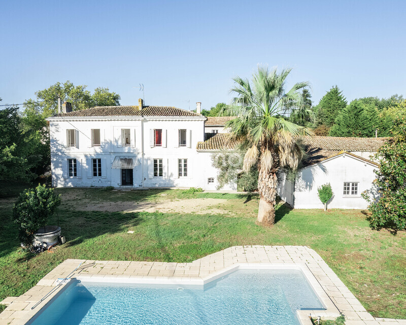 Maison 5 pièces 180 m² – piscine – terrain 3200 m² - Maison saint-loubès-3