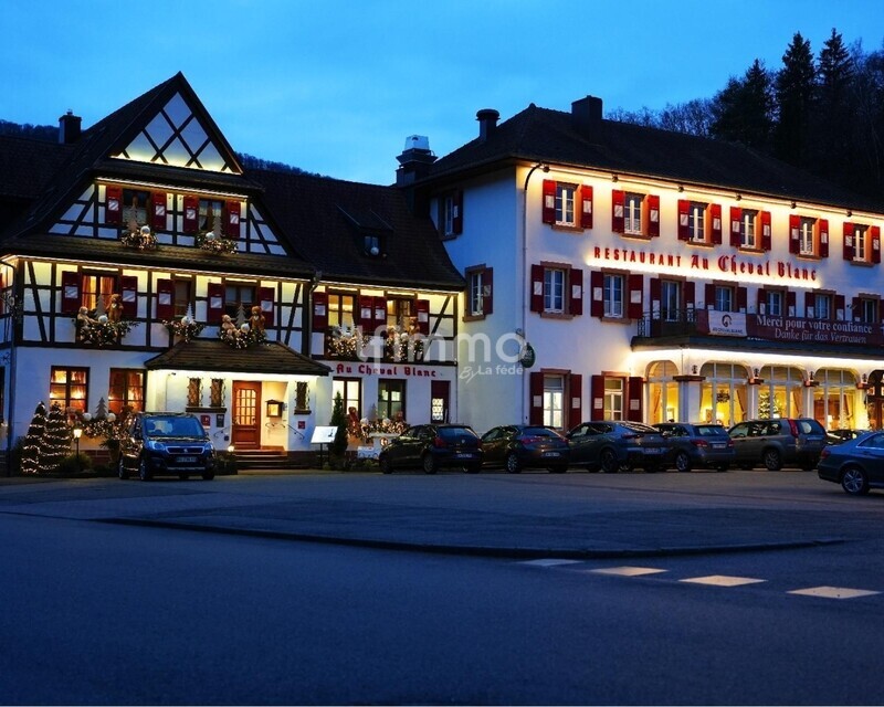 Hotel-restaurant en excellent état à Niedersteinbach  - Ext 16 nuit