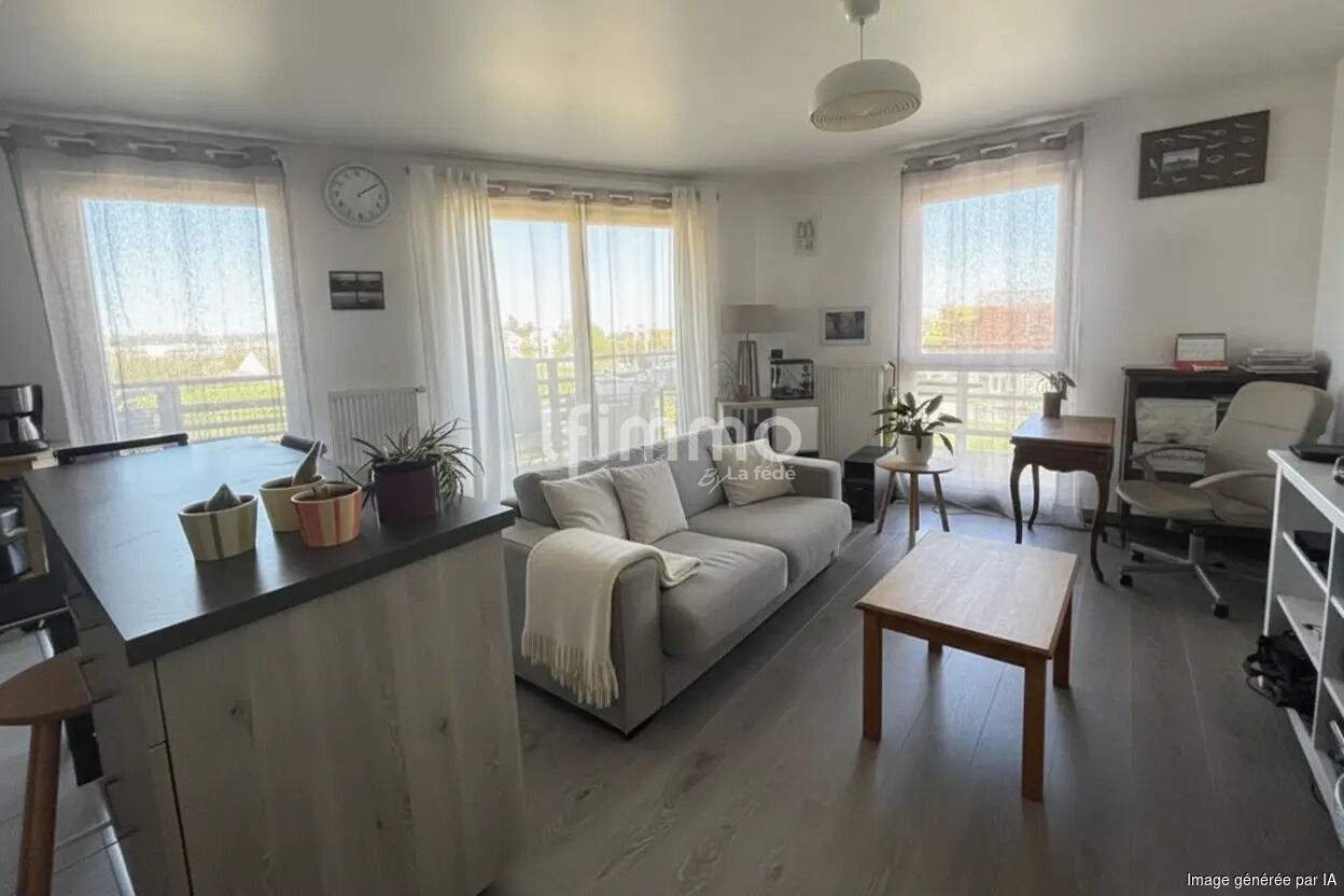 Appartement 3 pièces 62 m² · à Chartres · 61,6 m² · 166 000 €