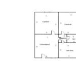 Rez de chaussée petit appartement 47 m2